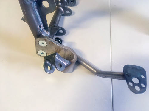 B.Z.S. Racing Parts - Honda XR500 rempedaal